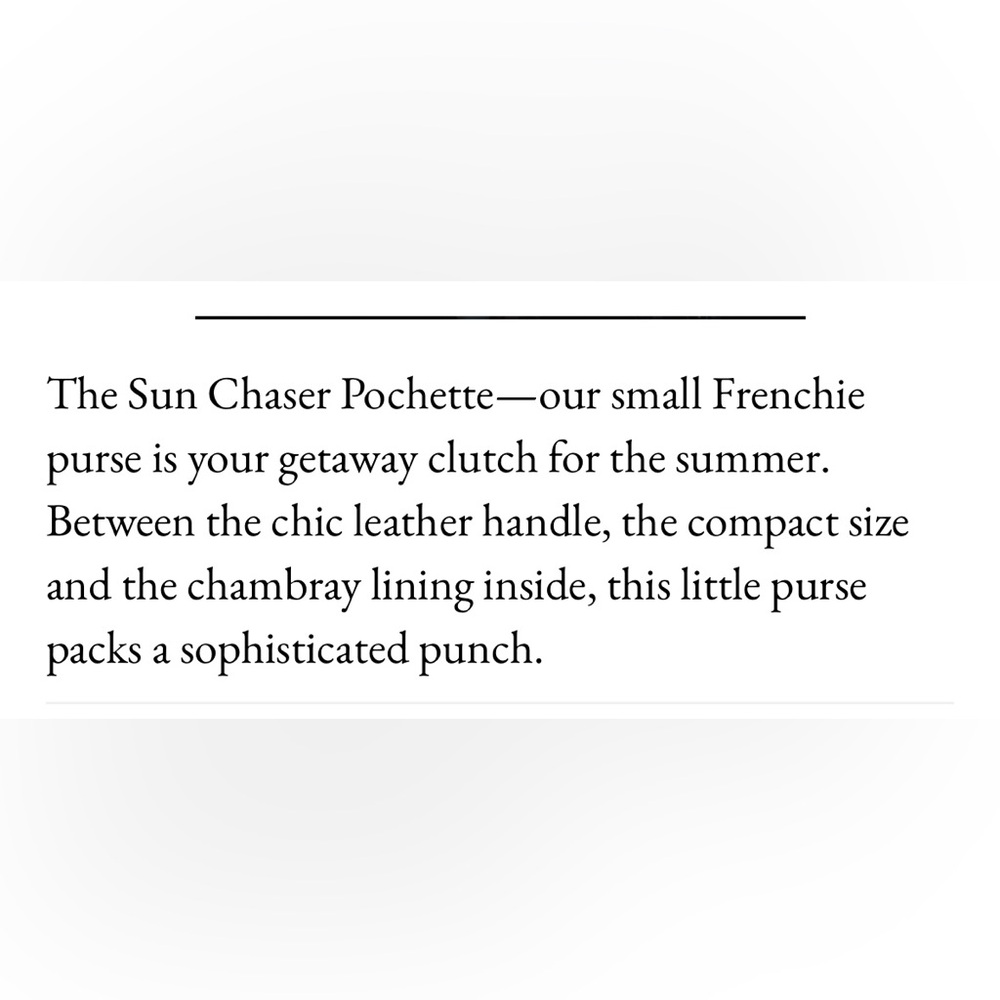 Mersea Navy Sun Chaser Straw Pochette - Picture 5 of 11